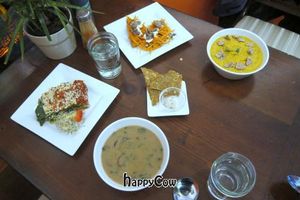 Soups with Entrees at Cafe by Tao in North Vancouver