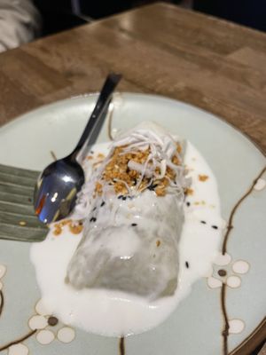 Banana dessert  at Zen Chay in Cologne