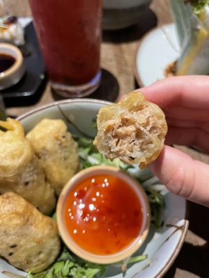 Koniak vegan close up  at Zen Chay in Cologne