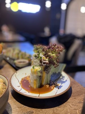 Summer rolls vegan   at Zen Chay in Cologne