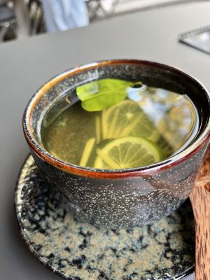 Lemon tea  at Zen Chay in Cologne
