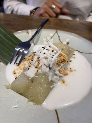 Banana dessert  at Zen Chay in Cologne