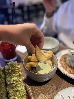 Shrimps wasabi   at Zen Chay in Cologne