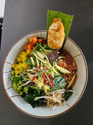 Buddha bowl at Zen Chay in Cologne