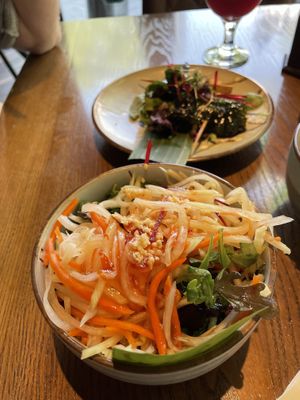 Papaya salad   at Zen Chay in Cologne