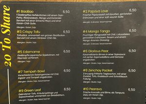 Side Orders  at Zen Chay in Cologne