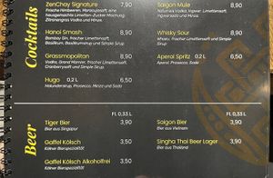 Alcoholic Drinks  at Zen Chay in Cologne