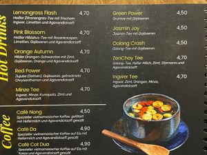 Hot drinks  at Zen Chay in Cologne