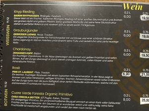 Wine  at Zen Chay in Cologne