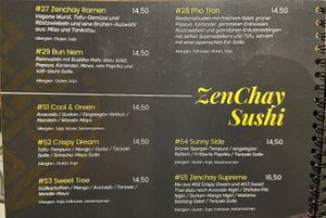 Sushi  at Zen Chay in Cologne