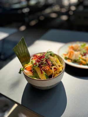 Caramelized pear and vegetables - Zen Chay, Cologne  at Zen Chay in Cologne