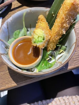 Avo fried pear fried   at Zen Chay in Cologne