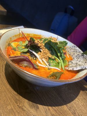 Golden soup  at Zen Chay in Cologne