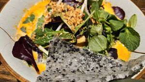 #24 Red Curry Soup with Mushrooms. at Zen Chay in Cologne