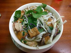 udon soup at Vinh Loi Tofu in Reseda