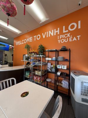 Welcome Mural  at Vinh Loi Tofu in Reseda