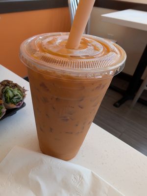 Thai tea at Vinh Loi Tofu in Reseda