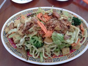 curry chicken udon at Vinh Loi Tofu in Reseda
