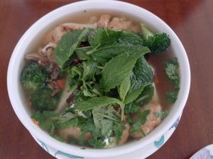 spicy soup at Vinh Loi Tofu in Reseda