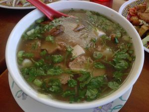 pho at Vinh Loi Tofu in Reseda