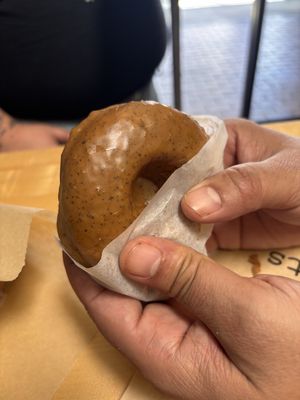 Vanilla latte donut   at Fōnuts in Studio City