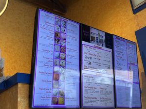 Menu  at Screamin' Mimi's in Sebastopol