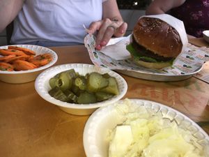 free extras at HaShwarma HaTivonit - The Vegan Shwarma in Tel Aviv