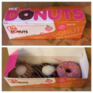 mr donuts  at HaShwarma HaTivonit - The Vegan Shwarma in Tel Aviv