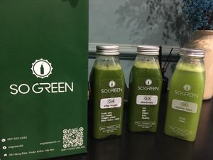 Fancy packaging  at SOGREEN - Hang Dao in Hanoi