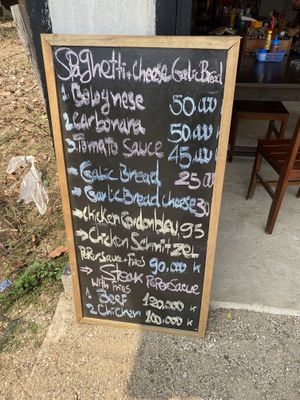 Pasta  at Happy Bar in Konglor