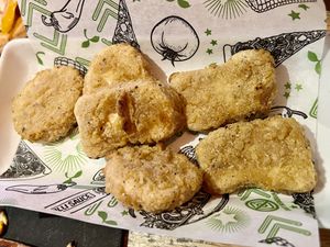 Vegan nuggets   at Pizza Hut in Aberdeen