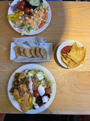 Vegan salad bar & sides   at Pizza Hut in Aberdeen