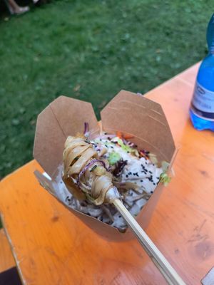Yaki Udon at II Bruno Food Truck in Treviso