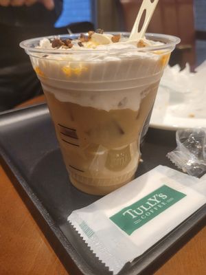  at Tully's Coffee in Osaka