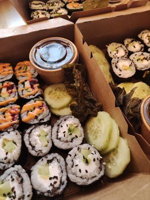 Sushi del Valle at El Valle Vegg in Pamplona