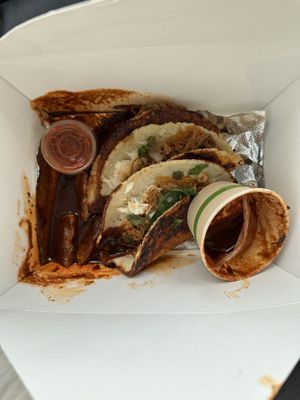   at El Nopalito Vegan Taqueria in Hollywood