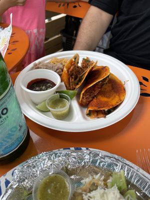 Quesabirria  at El Nopalito Vegan Taqueria in Hollywood