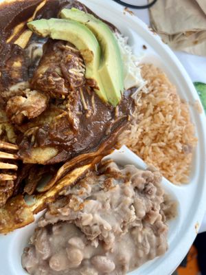   at El Nopalito Vegan Taqueria in Hollywood