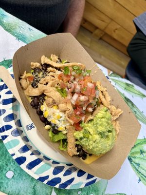   at El Nopalito Vegan Taqueria in Hollywood