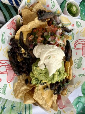   at El Nopalito Vegan Taqueria in Hollywood