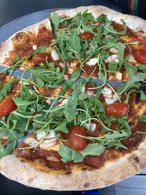Pizza Marinara  at Wena Restaurant in Swinoujscie