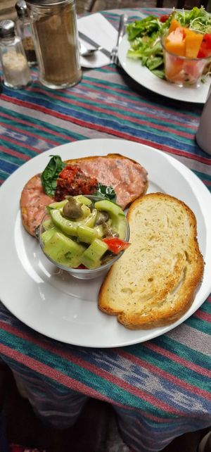 The Capriata at Café Condesa in Antigua