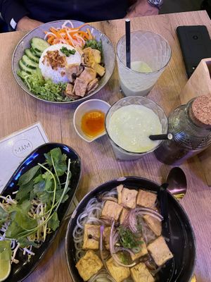 Amazing vegan dishes  at MAM Vietnamese Street Food in Nijmegen
