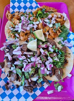 Mini Tacos - a "bestseller" on the menu at Plantaqueria in San Antonio