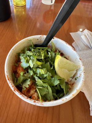Elote  #Veganuary at Plantaqueria in San Antonio