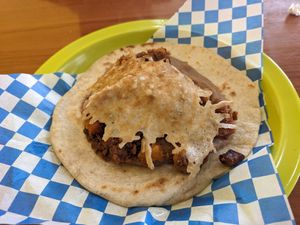 La Charra taco at Plantaqueria in San Antonio
