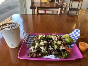 Four mini 🌮 tacos!  at Plantaqueria in San Antonio