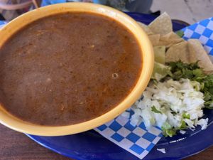 Pozole  at Plantaqueria in San Antonio