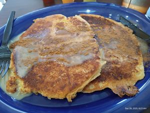 Elote hotcakes at Plantaqueria in San Antonio