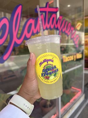 Aguas Frescas at Plantaqueria  at Plantaqueria in San Antonio